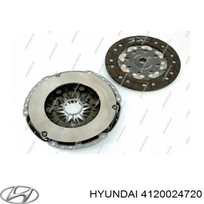 Zestaw sprzęgła (3 części) Hyundai/Kia 4120024720 cena, od 165,68 USD
