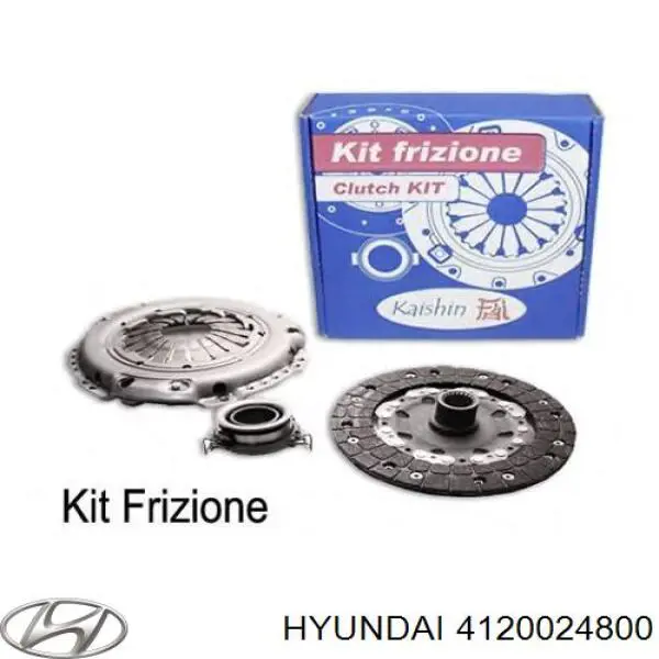 Zestaw sprzęgła (3 części) Hyundai/Kia 4120024800 cena, od 146,51 USD