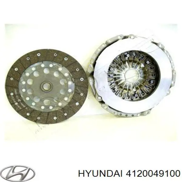 4120049100 Hyundai/Kia Zestaw sprzęgła (3 części)