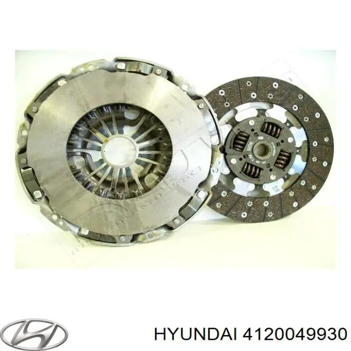 Zestaw sprzęgła (3 części) Hyundai/Kia 4120049930 cena, od 428,90 USD