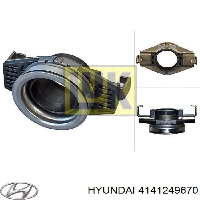 Łożysko wyciskowe sprzęgła Hyundai/Kia 4141249670 cena, od 32,10 USD