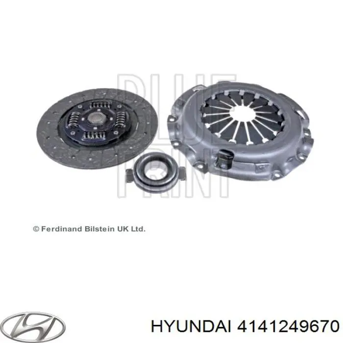 Łożysko wyciskowe sprzęgła Hyundai/Kia 4141249670