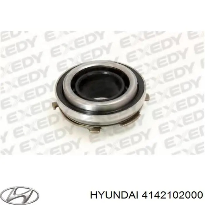 Do koszyka 4142102000 Hyundai/Kia Łożysko wyciskowe sprzęgła