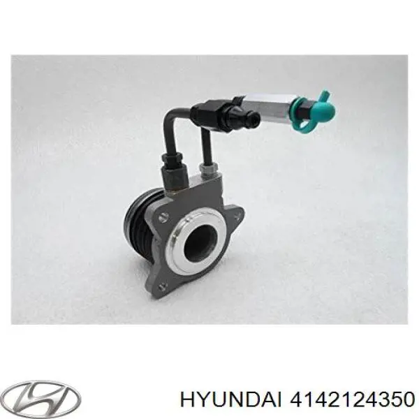 Do koszyka 4142124350 Hyundai/Kia Cylinder roboczy sprzęgła (wysprzęglik) w komplecie z łożyskiem wyciskowym
