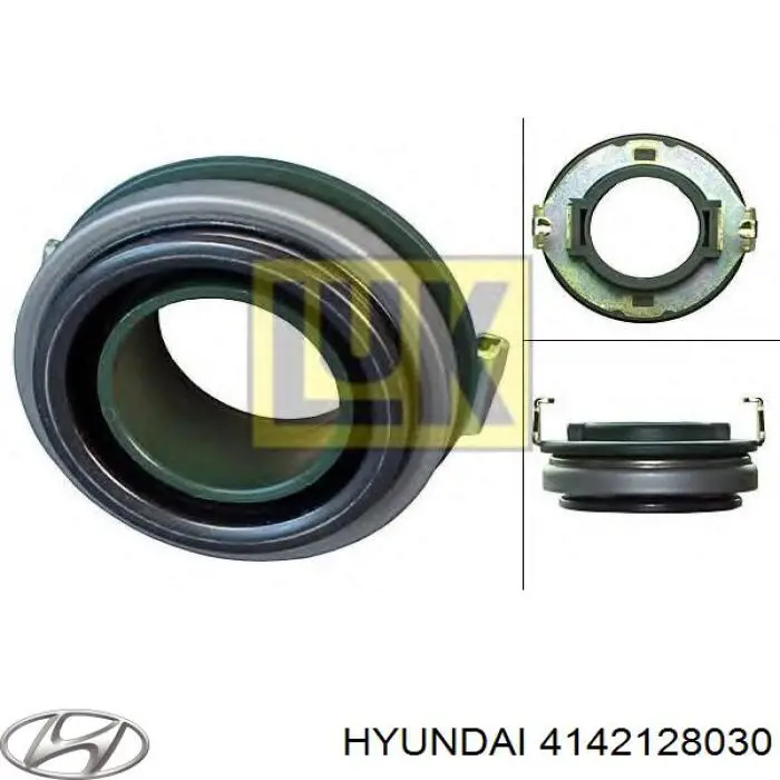 Łożysko wyciskowe sprzęgła Hyundai/Kia 4142128030 cena, od 22,61 USD