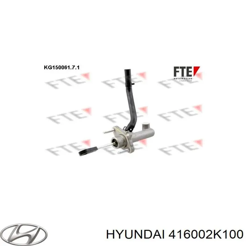 Cylinder sprzęgła główny 416002K100 Hyundai/Kia
