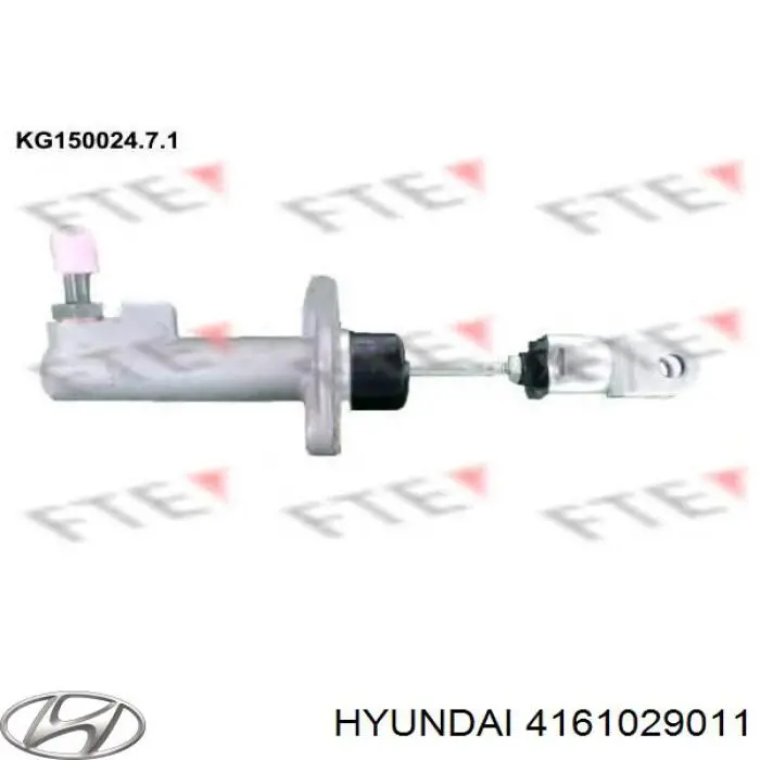 Do koszyka 4161029011 Hyundai/Kia Cylinder sprzęgła główny