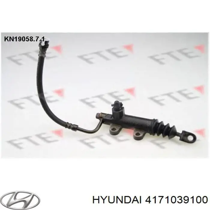 4171039100 Hyundai/Kia Cylinder roboczy sprzęgła