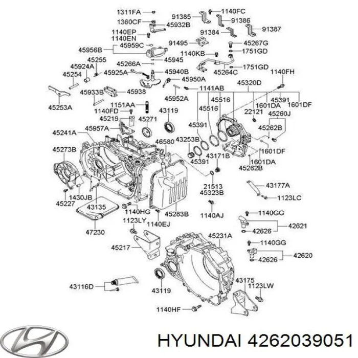 Czujnik prędkości Hyundai/Kia 4262039051 cena, od 37,45 USD