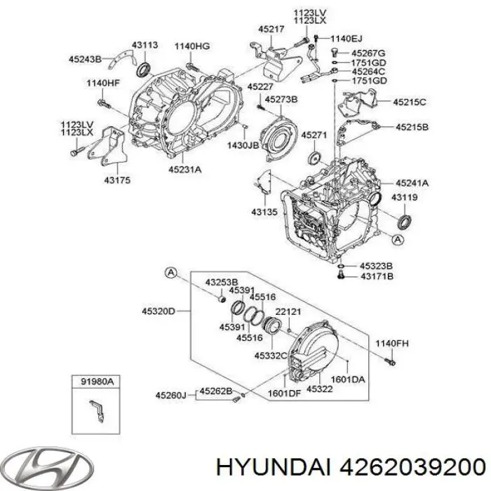 4262039200 Hyundai/Kia Czujnik prędkości
