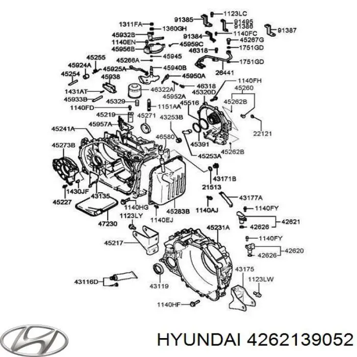 Do koszyka 4262139052 Hyundai/Kia Czujnik prędkości