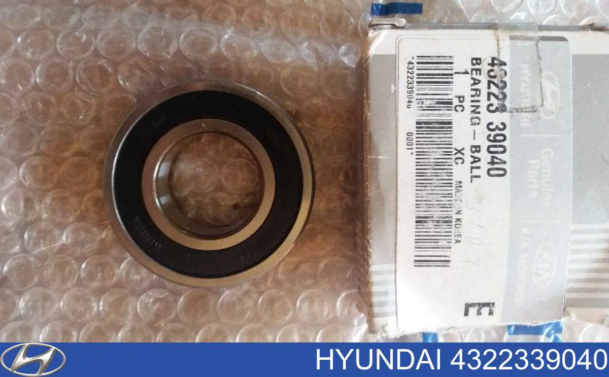 Łożysko wału sprzęgłowego skrzyni biegów Hyundai/Kia 4322339040 cena, od 22,16 USD