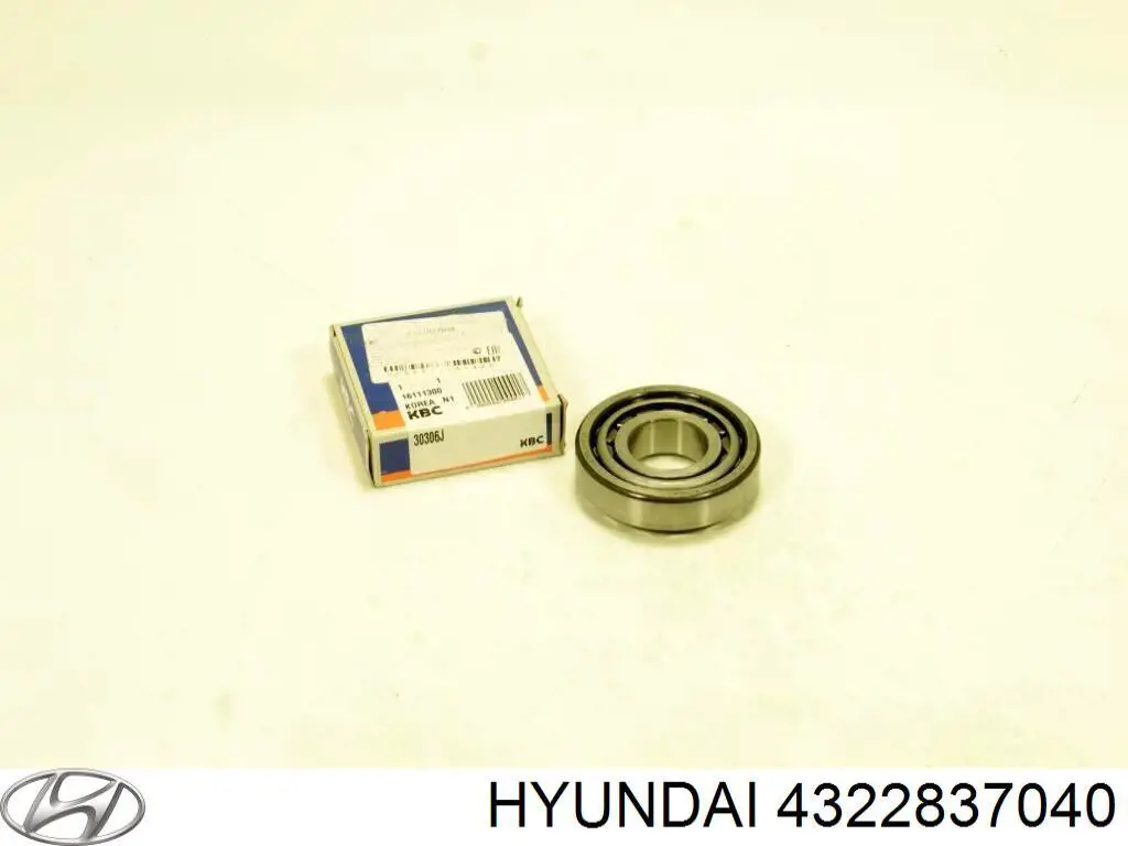 Łożysko wału pośredniego skrzyni biegów Hyundai/Kia 4322837040 cena, od 27,12 USD