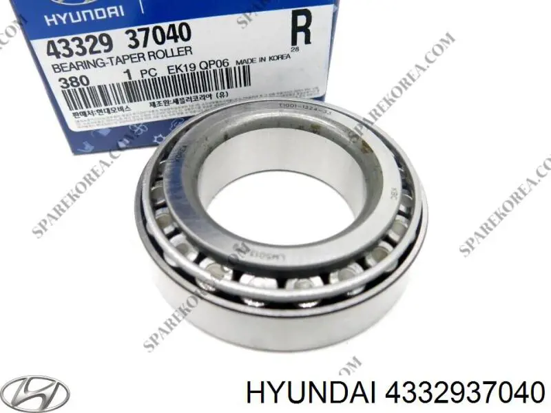 4332937040 Hyundai/Kia Łożysko dyferencjału mostu przedniego