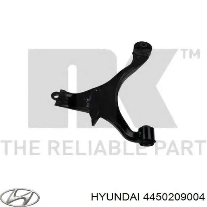 Do koszyka 4450209004 Hyundai/Kia Wahacz zawieszenia przedniego dolny prawy