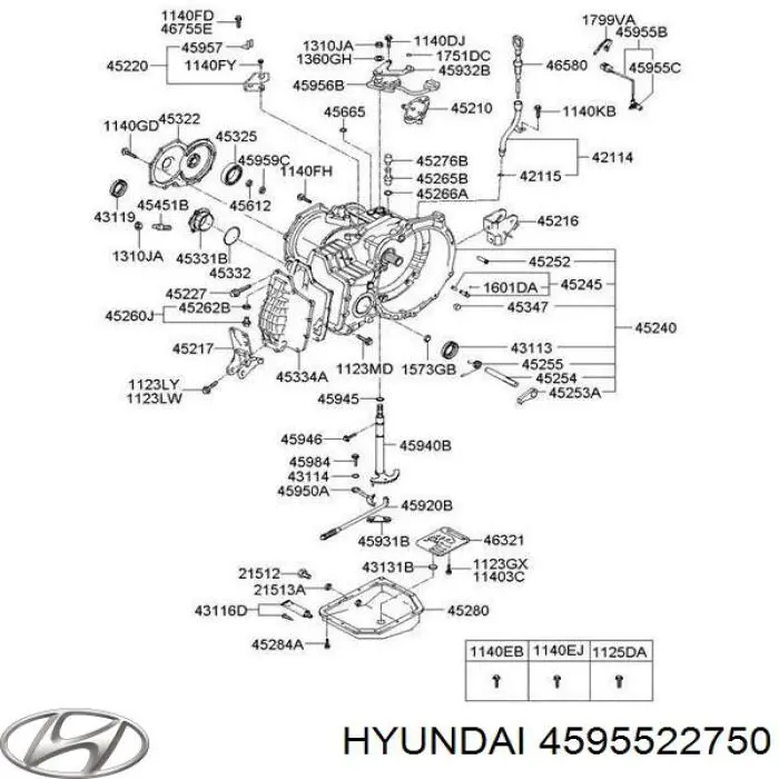 4595522750 Hyundai/Kia Czujnik prędkości