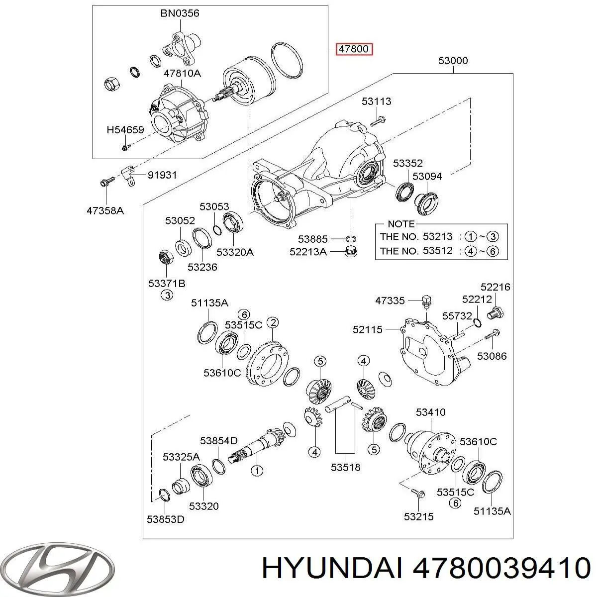 Do koszyka 4780039410 Hyundai/Kia Sprzęgło Haldex