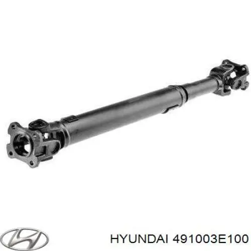 Do koszyka 491003E100 Hyundai/Kia Wał Cardana, do mostu przedniego