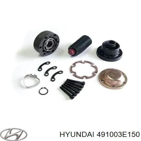 Wał Cardana, do mostu przedniego Hyundai/Kia 491003E150 cena, od 189,48 USD