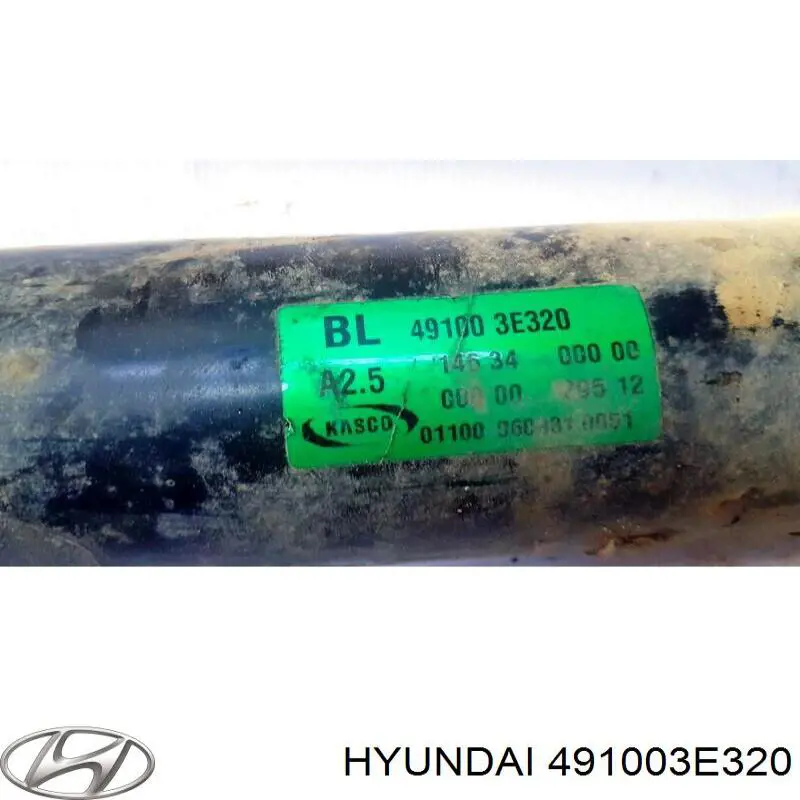 Do koszyka 491003E320 Hyundai/Kia Wał Cardana tylny, kompletny