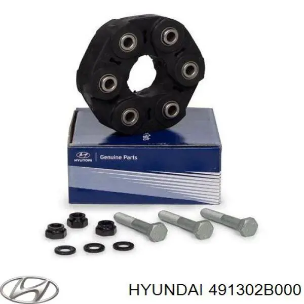 491302B000 Hyundai/Kia Przegub elastyczny wału tylny