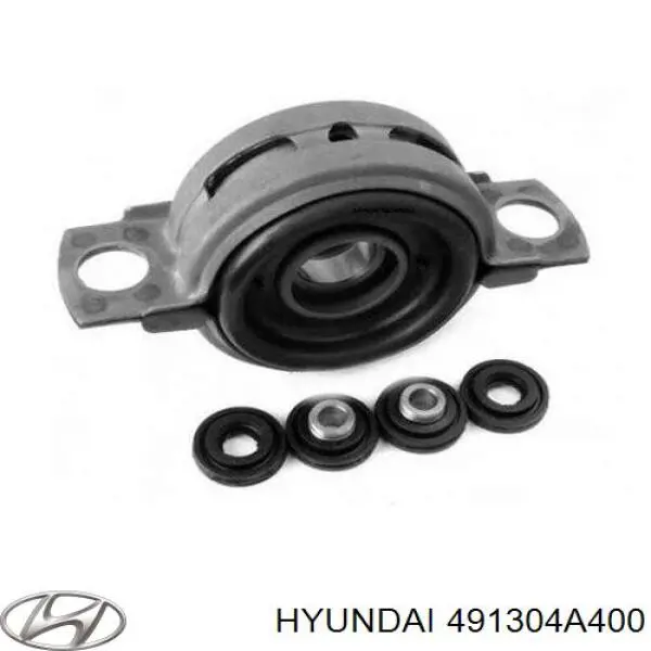 491304A400 Hyundai/Kia Łożysko podwieszane wału Cardana