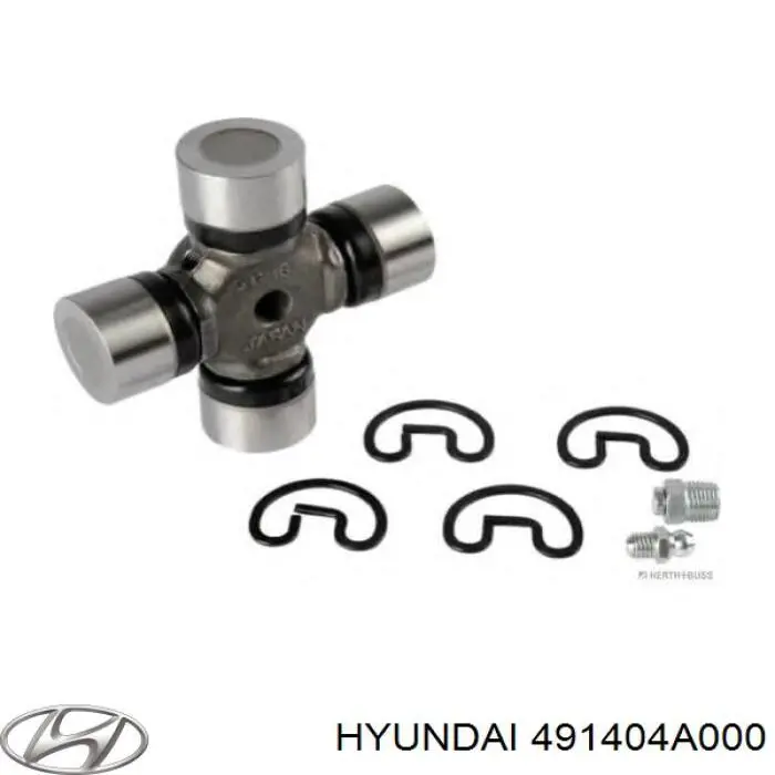 Do koszyka 491404A000 Hyundai/Kia Krzyżak wału Cardana tylnego