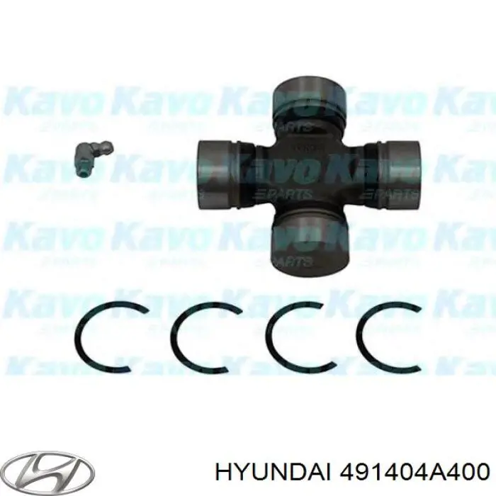 Krzyżak wału Cardana tylnego do Hyundai Terracan  HP