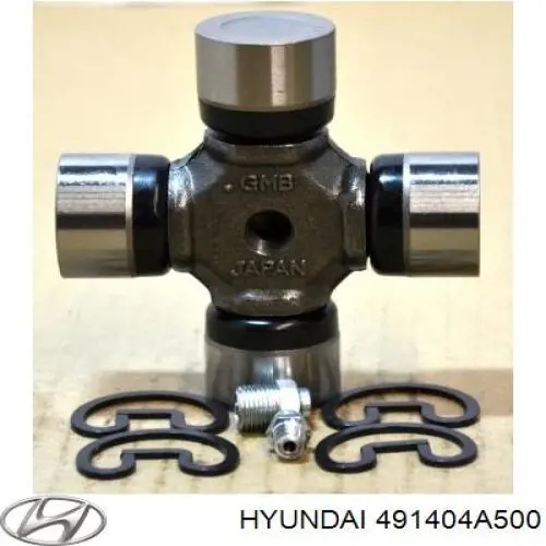 Krzyżak wału Cardana tylnego Hyundai/Kia 491404A500 cena, od 18,08 USD