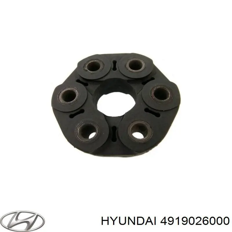 Do koszyka 4919026000 Hyundai/Kia Przegub elastyczny (wg kodów 124 411 00 15, 03918)