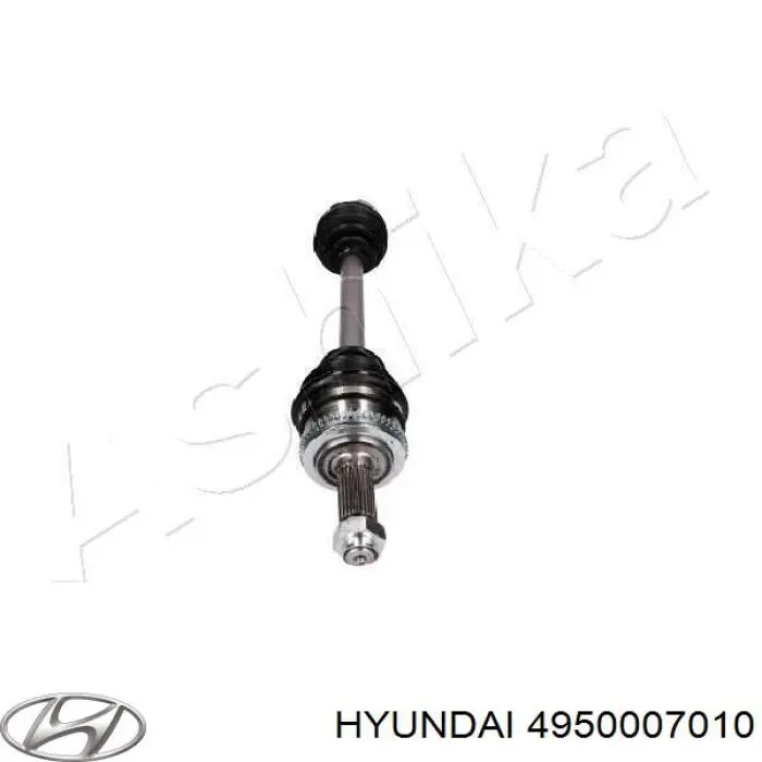 Półoś napędowa przednia lewa Hyundai/Kia 4950007010 cena, od 90,90 USD