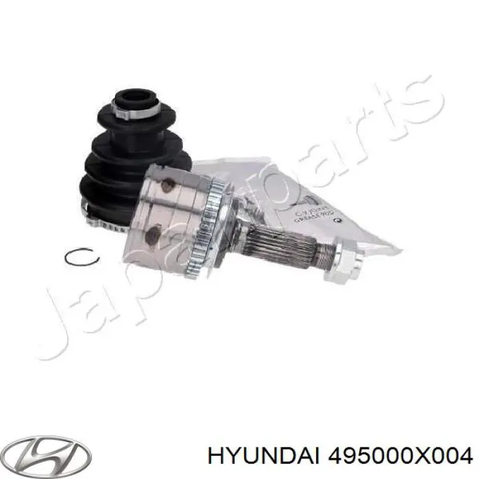 Przegub homokinetyczny przedni zewnętrzny Hyundai/Kia 495000X004 cena, od 43,47 USD