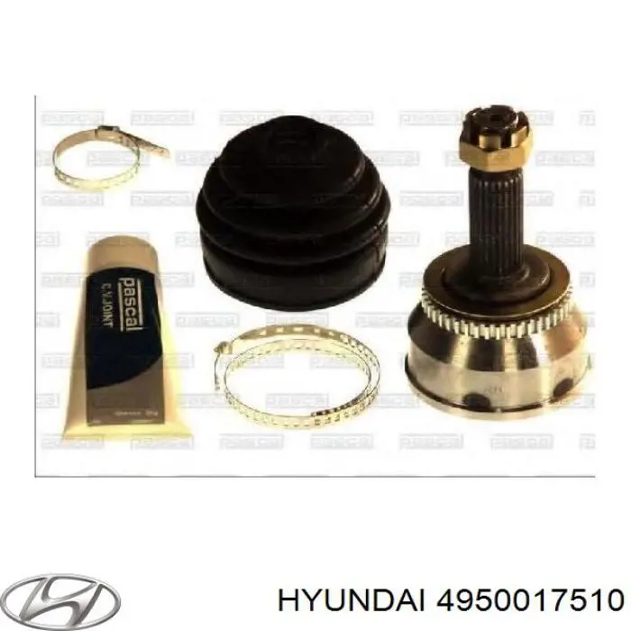 Półoś napędowa przednia lewa Hyundai/Kia 4950017510 cena, od 137,82 USD