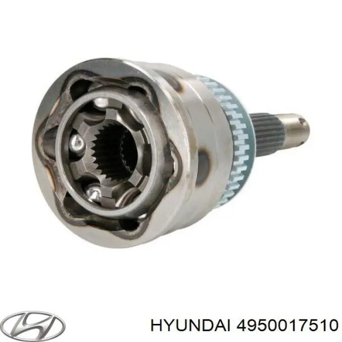 Do koszyka 4950017510 Hyundai/Kia Półoś napędowa przednia lewa