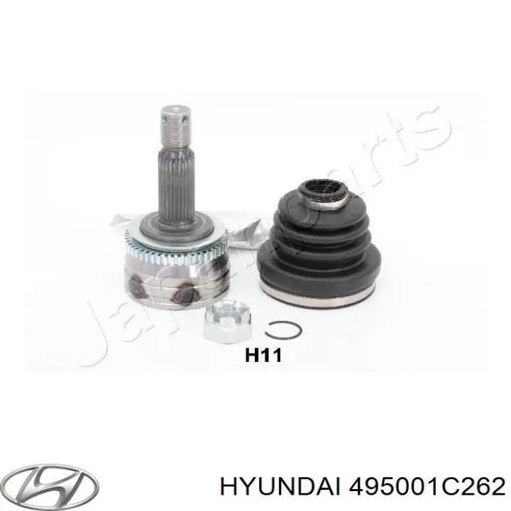 495001C262 Hyundai/Kia Półoś tylna prawa