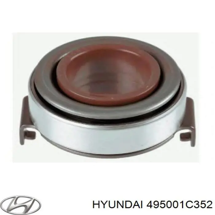 Półoś napędowa przednia lewa 495001C352 Hyundai/Kia