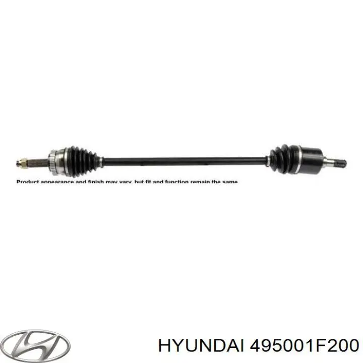 495001F200 Hyundai/Kia Półoś napędowa przednia prawa