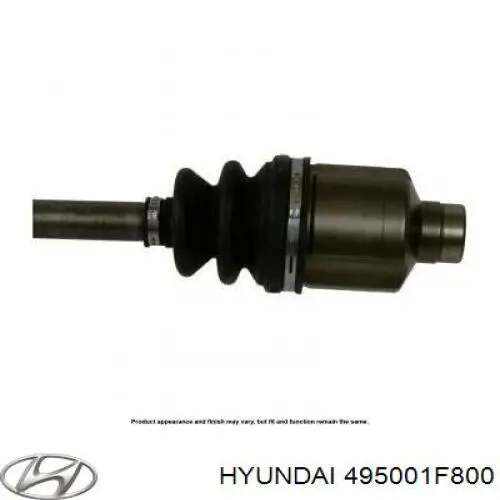 495001F800 Hyundai/Kia Półoś napędowa przednia prawa