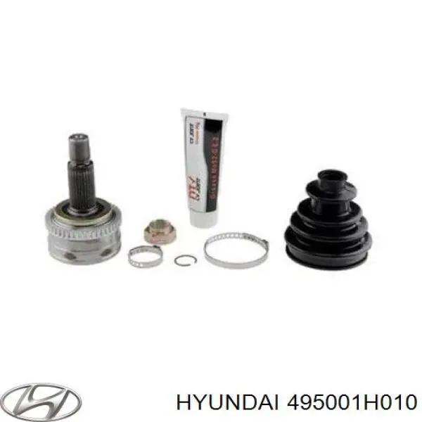 Półoś napędowa przednia prawa Hyundai/Kia 495001H010 cena, od 117,37 USD