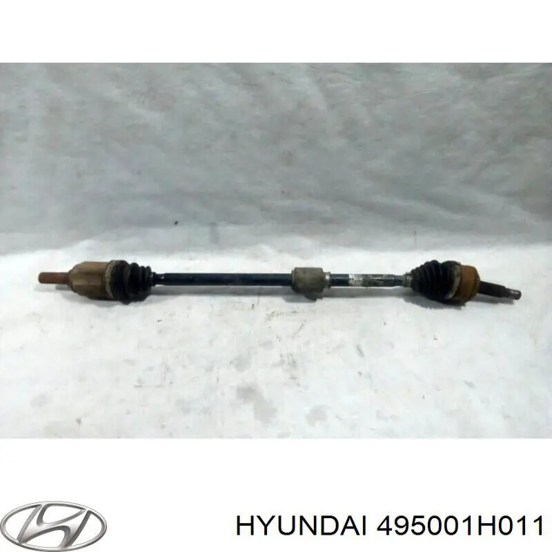 Półoś napędowa przednia prawa 495001H011 Hyundai/Kia