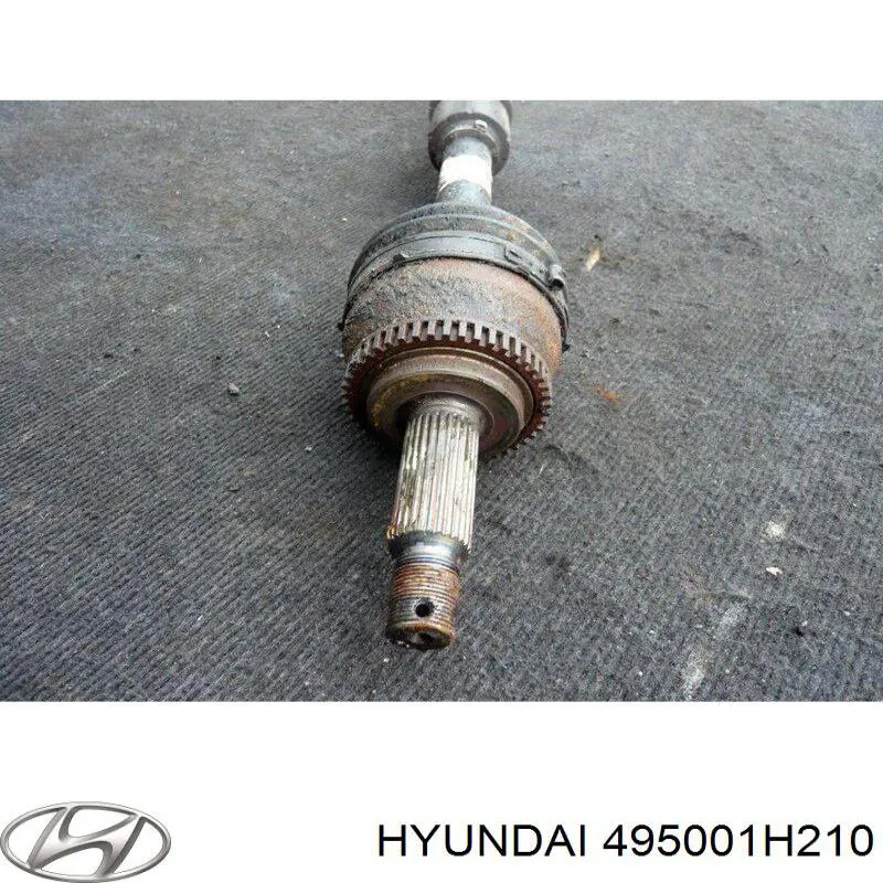Do koszyka 495001H210 Hyundai/Kia Półoś napędowa przednia prawa