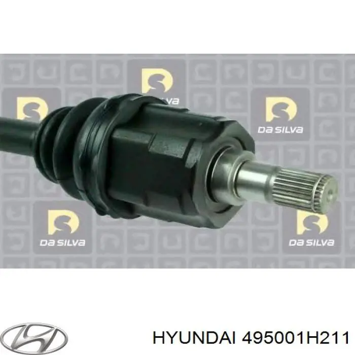 495001H211 Hyundai/Kia Półoś napędowa przednia prawa