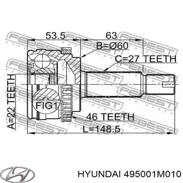  Hyundai/Kia 495001M010