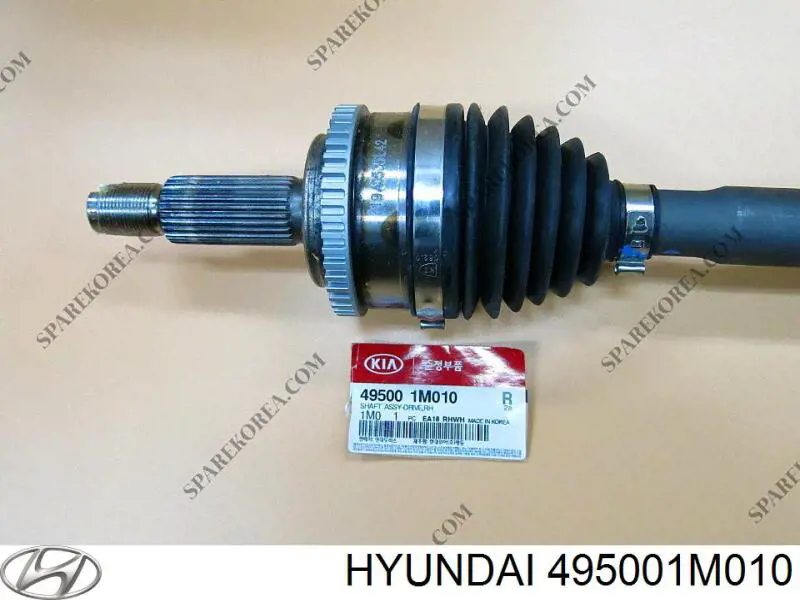 495001M010 Hyundai/Kia Półoś napędowa przednia prawa