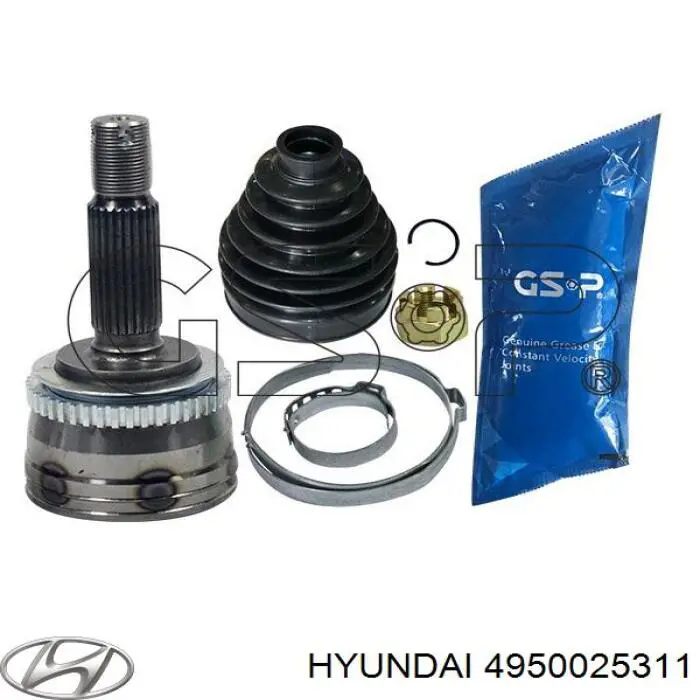 Półoś napędowa przednia prawa Hyundai/Kia 4950025310 cena, od 34,49 USD