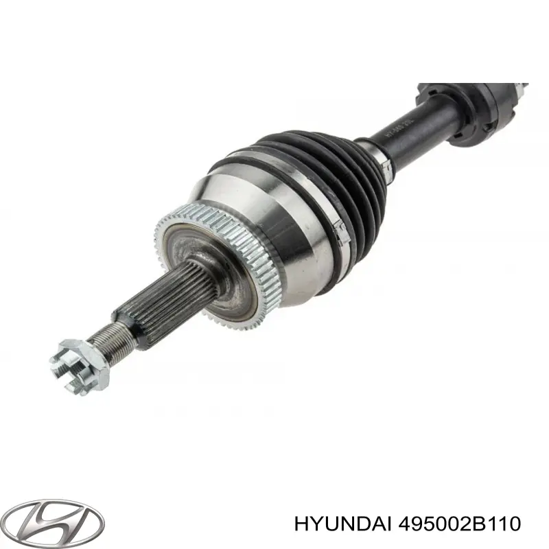 Do koszyka 495002B110 Hyundai/Kia Półoś napędowa przednia lewa