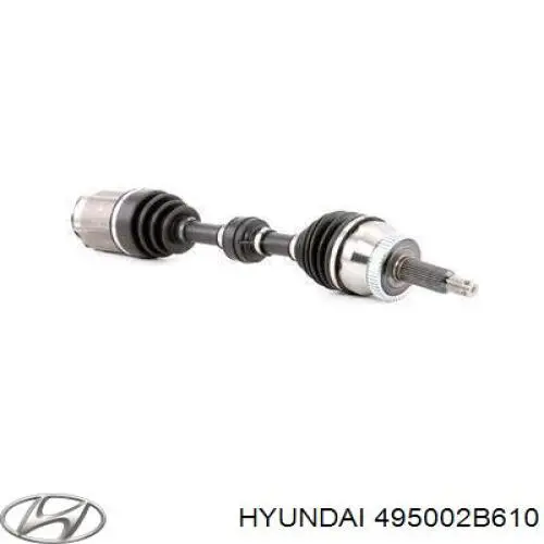 Półoś napędowa przednia prawa Hyundai/Kia 495002B610 cena, od 141,25 USD
