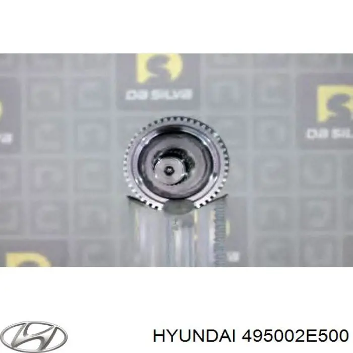 Do koszyka 495002E500 Hyundai/Kia Półoś napędowa przednia prawa