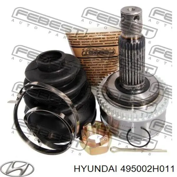 Półoś napędowa przednia prawa Hyundai/Kia 495002H011 cena, od 118,50 USD
