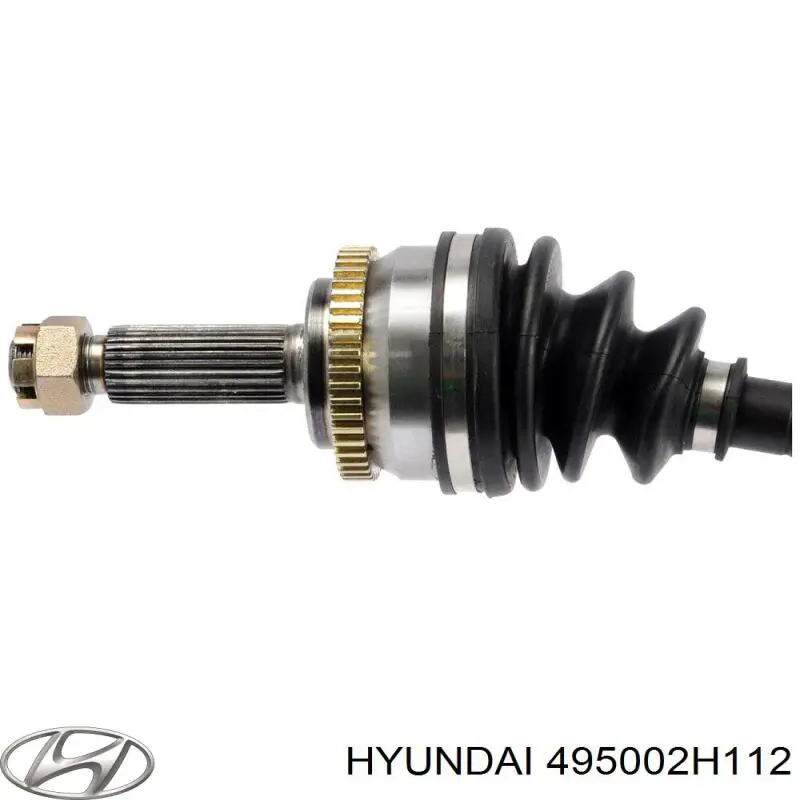 495002H112 Hyundai/Kia Półoś napędowa przednia prawa